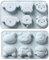 2 pièces Silicone Moules, 6 cavités Forêt Animal Séries Silicone Moluds pour Faire des gateaux, Chocolat, Biscuit, Glaçons, Gelée Pudding pour Complément alimentaire pour enfants, DIY Fait main Savon
