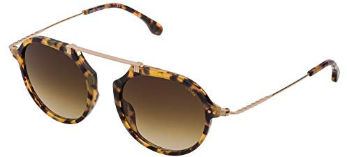 Lozza SL4247 Brille, Shiny Light Yellow Havana, 51 Unisex, Erwachsene, Glänzend/Hellgelb/Havana