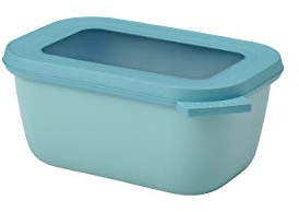 Mepal - Multi Bowl Cirqula Rectangular - Vorratsdose mit Deckel - Geeignet als Luftdichte Aufbewahrungsbox für den Kühlschrank, Mikrowellengeschirr & als Frischhaltedosen - 750 ml - Nordic Green