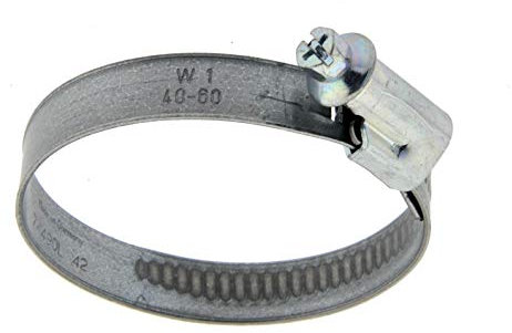 NORMA Schlauchschelle 12 mm breit Spannbereich Ø 60-80 mm, Stahl verzinkt (W1)
