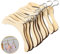 Fine jade2 10 Stück 12cm Holzpuppen Kleiderbügel Mini Holz Kleiderbügel Garderobenbügel Mantel Kleid Veranstalter Kleiderbügel für Puppen Kleiderbügel Puppenzubehör für Puppenkleidung, Kleiderständer
