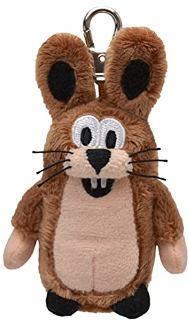 Schlüsselanhänger Schlüsselring 10 cm Original Der Kleine Maulwurf Braun Hase Schlüsselbund Kuscheltieranhänger Anhänger für Kinder