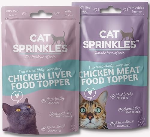 Cat Sprinkles Fussy Cat Food Toppers: Chicken Duo Pack