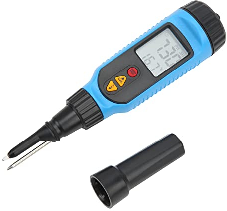 CHICIRIS Ph-Teststift, Ph-Tester PH-Teststift ABS Hochpräzises tragbares PH-Meter mit LCD-Display Hochpräzises Ph-Messgerät für Brot, Fleisch, Obst