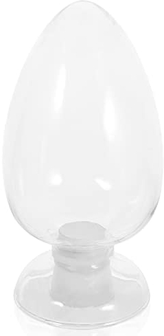 Garneck Match Bottle Jar with Stopper Apothecary Transparent Matches Holder Matches Bulk Container Multifunctional with Stopper Storage Jar Sample Glass Cloche Conical