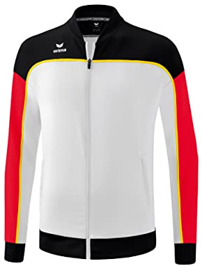 Erima Men's Change Functional Presentation Jacket, White/Black/Red, XL