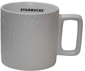 STARBUCKS Struktur weiß Edition Kaffee Tasse 12oz/355ml