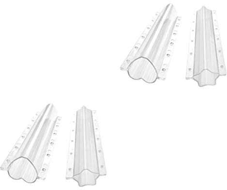 YARNOW 4stücke Gemüseformset Teilig Herz Und Sternform Für Gurken Gartenwerkzeug Zur Dekoration Von Gemüse Und Obst Transparent Langlebig Für Persönlichen Garten Geeignet