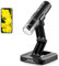 VEVOR Digital Mikroskop 50X-1000X Vergrößerung Auflichtmikroskop USB Mikroskop 8 LED, 2 Millionen Pixeln, 1080P Videoauflösung, 1920x1080(PC)/720x1280(Handy) Fotoauflösung Wi-Fi-Verbindung