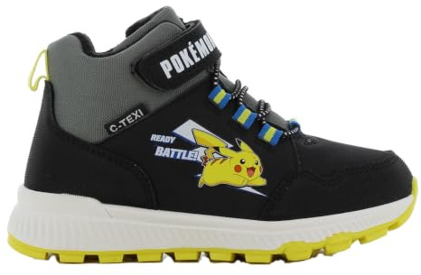 Leomil Pokémon Stivali da Neve Bambino Stivaletti Inverno Caldi | Scarpe Invernali Bambini Antiscivolo Stivaletti Invernali, Suola antiscivolo per i giorni freddi d’inverno, Pokémon 30 Years