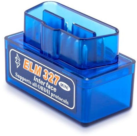 Hawdows Elm 327 OBD2 Outil de Diagnostic Auto, OBD2 Bluetooth, Mini Scanner OBD2 Bluetooth V2.1, Elm 327 Outils Diagnostics Système Moteur OBD-II pour Android, iOS et Windows