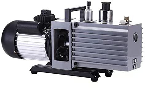 Bomba sumergible Bomba de agua ultra silenciosa Bomba de vacío 2XZ-1 de dos etapas de alta velocidad for reparación de aire acondicionado, refrigerador, pequeña bomba de aire industrial, bomba de acei