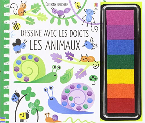 Les animaux - Dessine avec les doigts - dès 4 ans