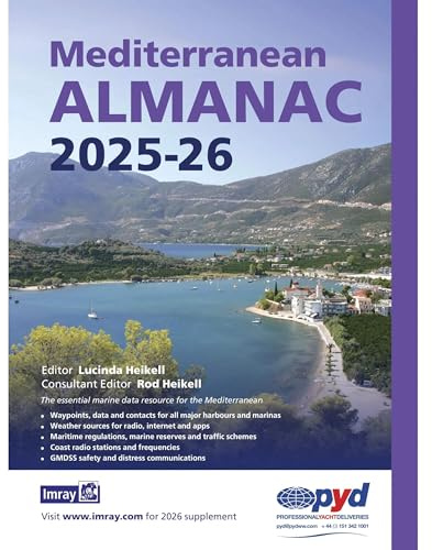 Mediterranean Almanac 2025/26, Imray (Imray Pilots and Cruising Guides)