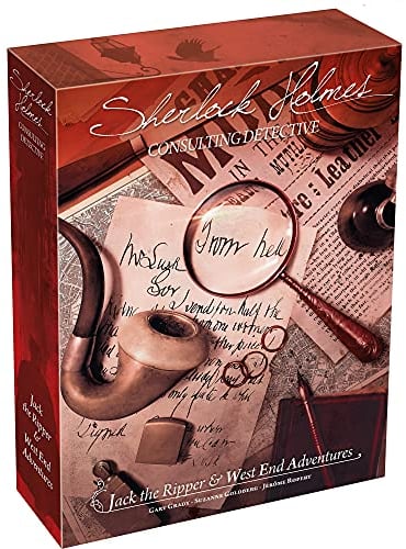 Asmodee SHEH02 Sherlock Holmes Consulting Detective: Jack The Ripper im West End-Abenteuer - Niederländische Sprache