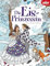 Die Eis-Prinzessin: Malbuch mit Glitzerlack auf dem Cover und den Malvorlagen