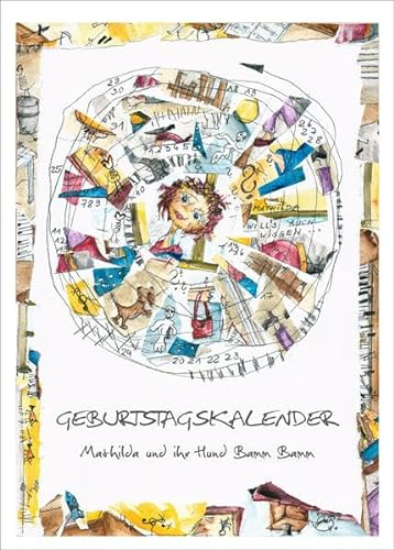 Geburtstagskalender: Mathilda und ihr Hund Bamm Bamm