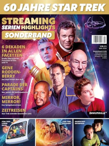 STREAMING SERIEN HIGHLIGHTS: Sonderband: 60 Jahre STAR TREK