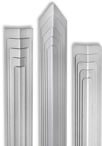 MS Beschläge® Eckschutzwinkel aus Edelstahl Kantenschutz V2A Schenkel 30mm x 30mm Länge 1500mm (Spitz)