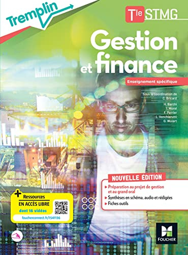 Tremplin - GESTION FINANCE Tle STMG - Enseignement spécifique - Éd. 2022 - Livre élève
