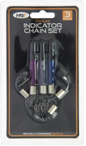 NGT ProLine Indicator Set 3pcs Meldegerät, blau/Violett/Weiß, M