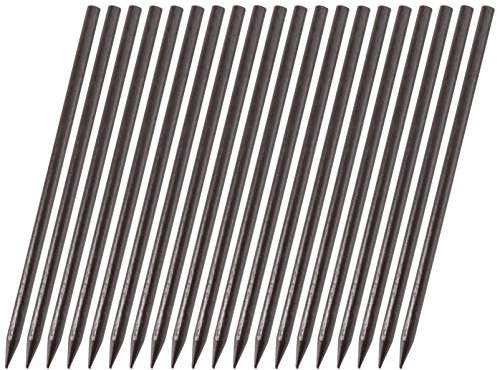 Beaupretty Bastoncini per Capelli Vintage Bacchette in Legno di Caffè Nero Matita Perni per Capelli Bastoncini per Capelli Retro Intagliati Perni Lunghi Forchetta per Capelli Penna 20 Pezzi 16Cm