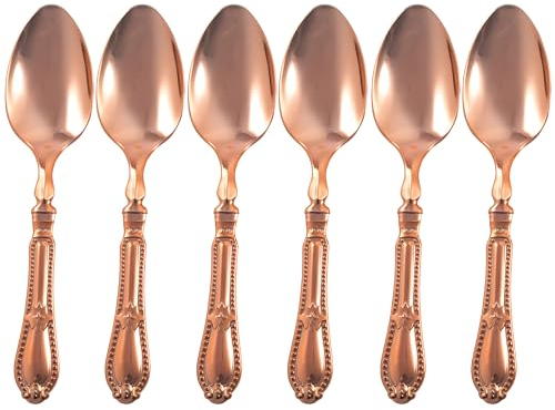 Rose Gold Löffel | Barock Kollektion | 12 Stück