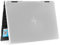 mCover Carcasa rígida Compatible con portátiles HP Envy x360 15-EExxxx / 15-ED de 15,6 (NO Compatible con Envy x360 Serie 15-EUxxxx y Otros Modelos) (Transparente)