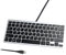 Powboro Upgraded PC Computer Laptop Mini USB Wired Keyboard for Mac and Windows 78 Scissor Keys Small Super Thin Compact Multimedia Keyboard