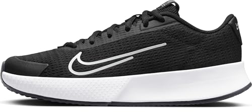 NIKE Damen W Vapor LITE 2 Cly Sneaker, Schwarz-Weiss, 40 EU