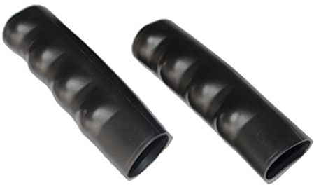 GPE 2X Ersatzgriff Muldengriffe Griff Sackkarre Karre Schubkarre - 25mm SCHWARZ