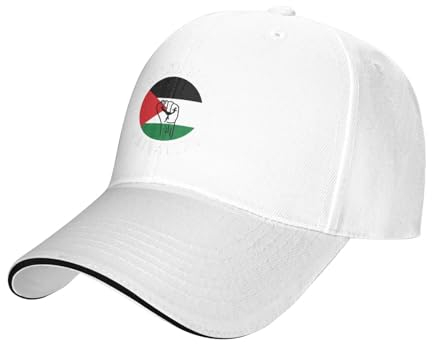 Melbrakin Ich stehe mit Palästina-Hut, freiem Palästina-Hut, Palästina-starkem Hutende, israelischer Besatzungsmütze, Verstellbarer Baseballkappe