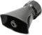 DRMEE Megaphon Megaphon Megaphone Auto-Notfallsirene, Autoalarmhorn, Lautsprechersystem, Bullhorn-Lautsprecher, Notfallverstärker, 60 W Megaphone Tröten Fußball