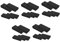IMIKEYA 5 Sätze Uhrenbox Schmucketui Aus Pappe Halsketten, Geschenkboxen Schmuckschatullen Aus Pappe Kleine Kartons Geschenkboxen Ansehen Ohrring-boxen Black Papier 5 Stück * 5