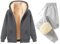 meine bestellungen anzeigen 2024 Trainingsanzug Damen Winter Warm Tracksuit Gepolstert Jogginganzug Tailliert Sportanzug Fleecejacke Jogginghose Set Anzug damen kleider sale