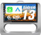 Hexinex Android 13.0 [6GB+128GB] Radio Coche para Ford Focus Mk2 2004-2011 con Carplay Inalámbrico/Android Auto, 9 Pulgadas Pantalla Táctil con 4G/Bluetooth/GPS/FM/WiFi/USB/DSP, Apoyo Mandos Volante
