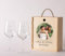 NANNUK Baby creations Copas de vino personalizadas (Alianzas, 2 copas)