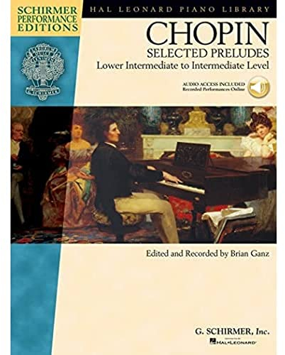 Selected Preludes - Piano (Book & Online Audio): Noten, Sammelband, Download (Audio) für Klavier (Hal Leonard Piano Library): Selected Preludes, Lower ... Level, Schirmer Performance Editions