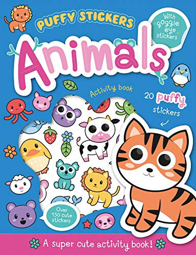 Puffy Sticker Animals: 1 (Wobbly-Eye Puffy Sticker Activity)
