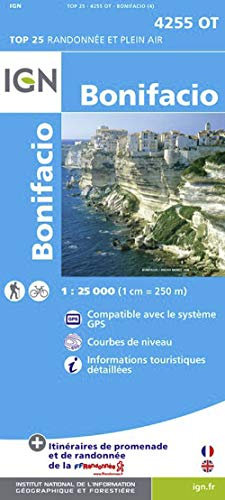 Korsika Bonifacio 1 : 25 000 (TOP 25)
