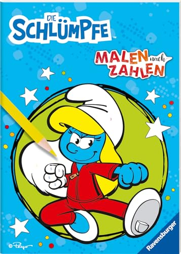Die Schlümpfe - Malen nach Zahlen ab 5