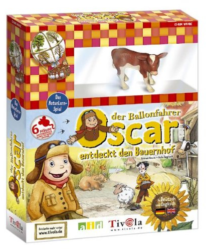 Oscar entdeckt den Bauernhof (mit Plastiktier)