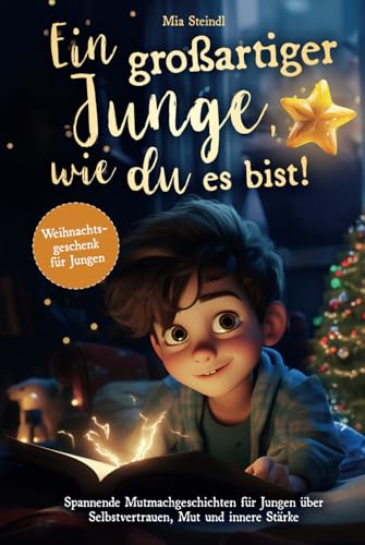 Ein großartiger Junge, wie du es bist! – Spannende Mutmachgeschichten für Jungen über Selbstvertrauen, Mut und innere Stärke. (Weihnachtsgeschenk für Jungen)