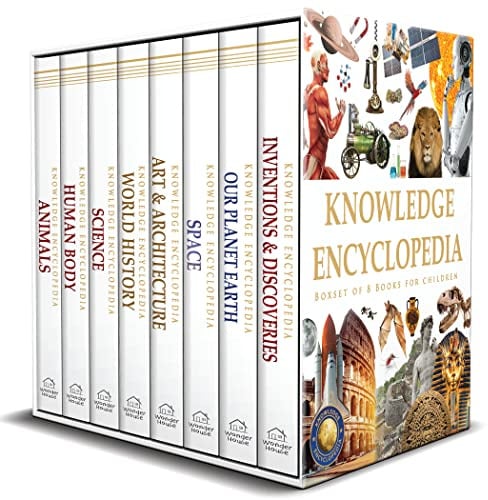 Knowledge Encyclopedia - Boxset of 8 Books for Children (Knowledge Encyclopedia for Children)