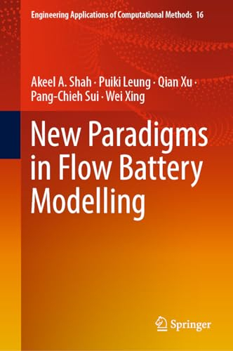 New Paradigms in Flow Battery Modelling (Engineering Applications of Computational Methods, 16)