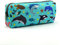 LParkin Sea Life Delphin Shark Federmäppchen, Stifteetui, Schreibwarenetui, Make-up, Kosmetiktasche, Gadget-Box