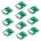 Hailege 10pcs MICRO USB vers DIP Adaptateur femelle 5 broches femelle B Type PCB Convertisseur Tableau d’affichage 2.54 Micro USB femelle