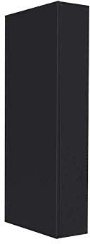 ATOLE Coffret d'habillage en Acier Noir pour Tableaux électriques | Dim intérieures : H. 730 x L. 268 x P. 125 mm | 1 Rangée 13 modules | Ref. RCH300NR
