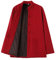 Hiver Coton Tang Costume Hommes Plus Velvet Tai Chi Uniforme Manches Longues Chinese Vêtements Traditionnels Chinois Tops, Hanfu Veste Kung Fu Vêtements Costume D'ar red-3XL