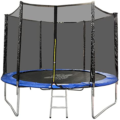 Space Jump Trampolin 3,6 m (12 Fuß), mit Gehäuse, Außennetz